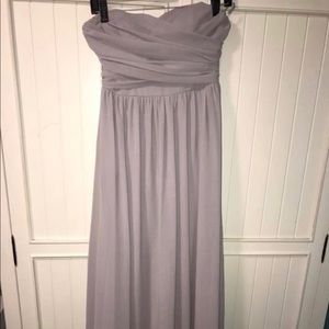 grey bridesmaid dress!!!